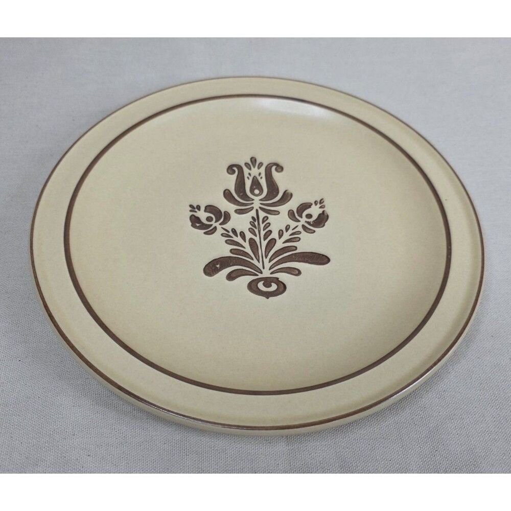 VTG Pfaltzgraff Village Dinner Plate | 1970s Mark | Stoneware | Set of 4 - Picture 6 of 9